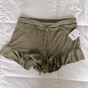 Free People FP Movement ribbed shorts - NEW WITH TAG - NEVER WORN